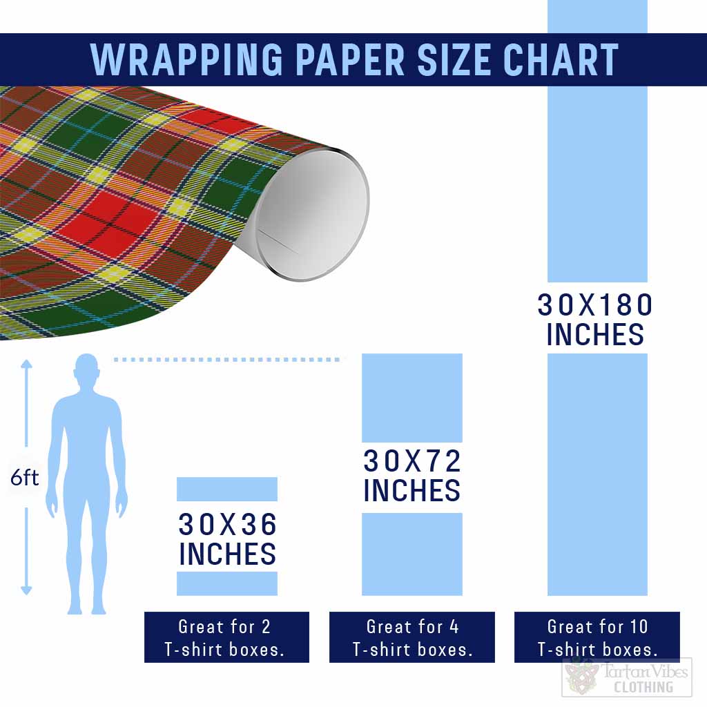 Gibson (Gibbs or Gibsone) Tartan Wrapping Paper