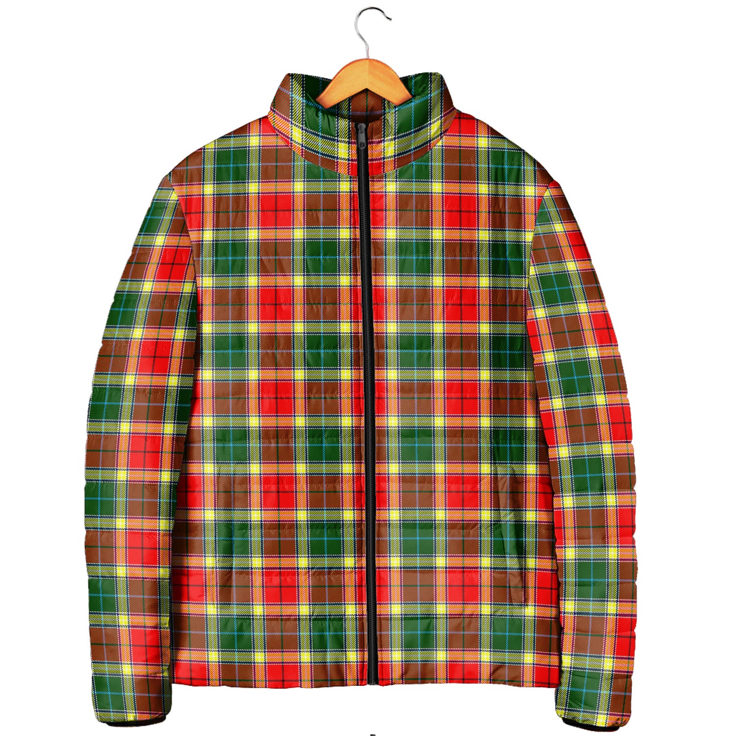 Gibsone (Gibson-Gibbs) Tartan Padded Jacket Men's Padded Jacket - Tartan Vibes Clothing