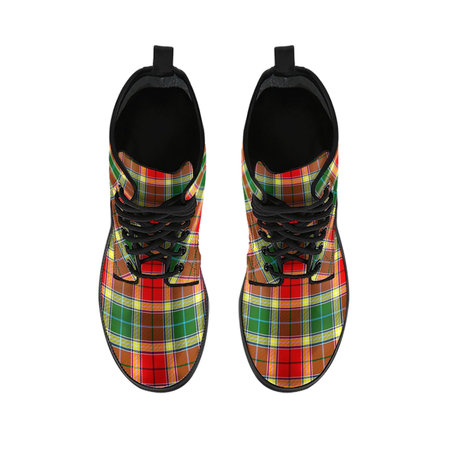 Gibsone (Gibson-Gibbs) Tartan Leather Boots - Tartan Vibes Clothing