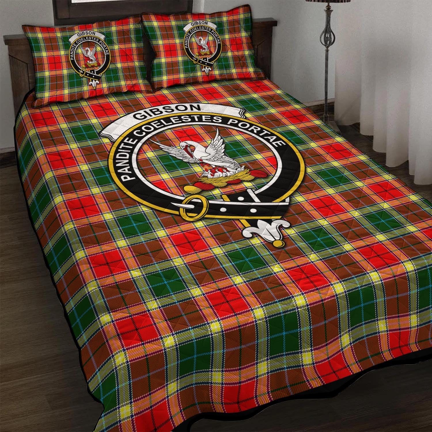 Gibbons or McGibbons Ireland Premium Quilt Family Crest Ireland Legend main image 1