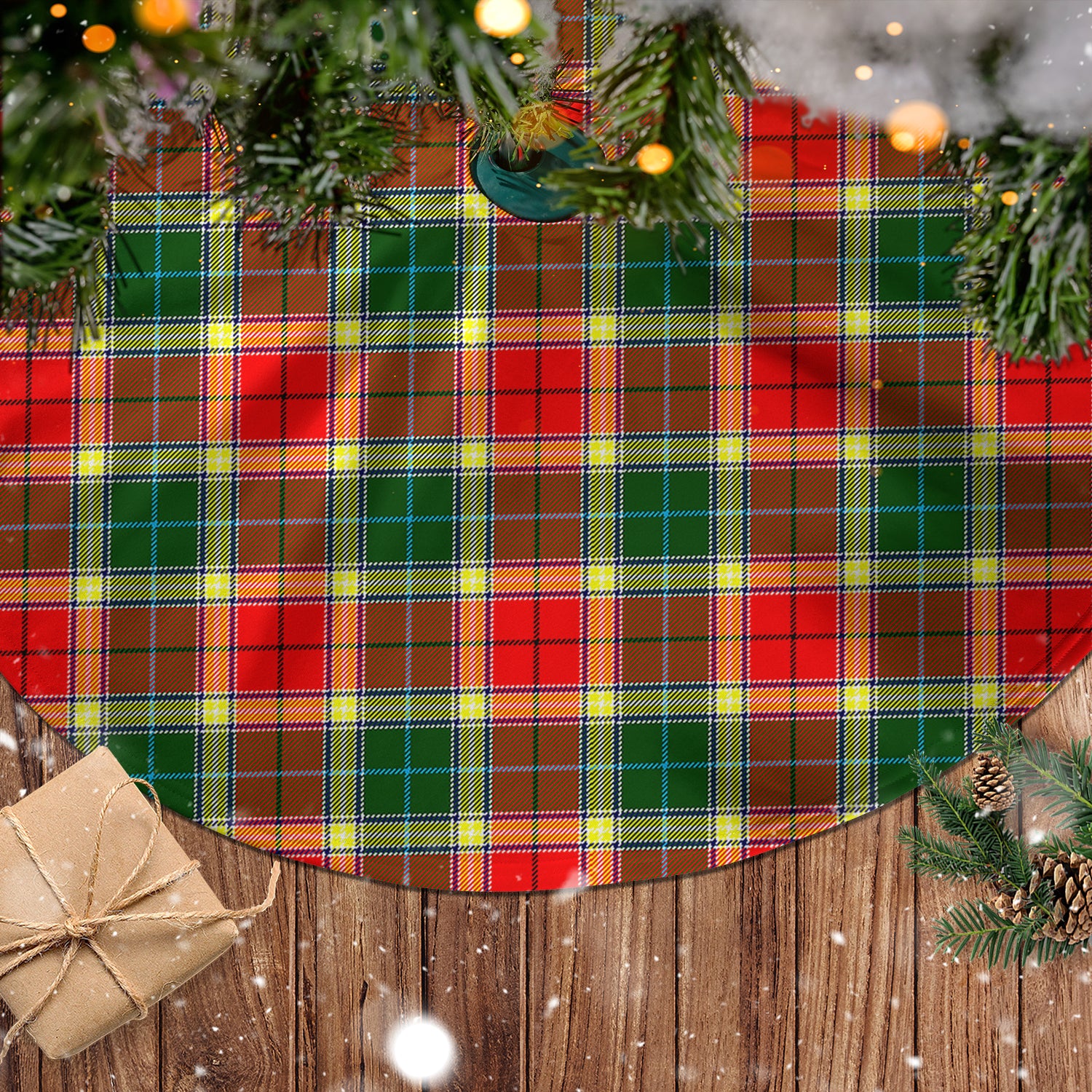 Gibsone (Gibson-Gibbs) Tartan Christmas Tree Skirt - Tartan Vibes Clothing