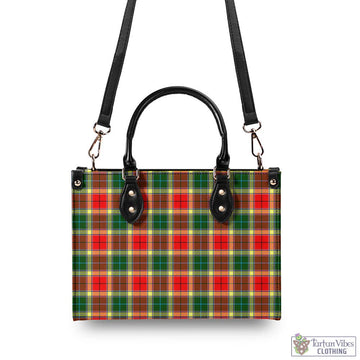 Gibson (Gibbs or Gibsone) Tartan Luxury Leather Handbags - Tartan Vibes Clothing
