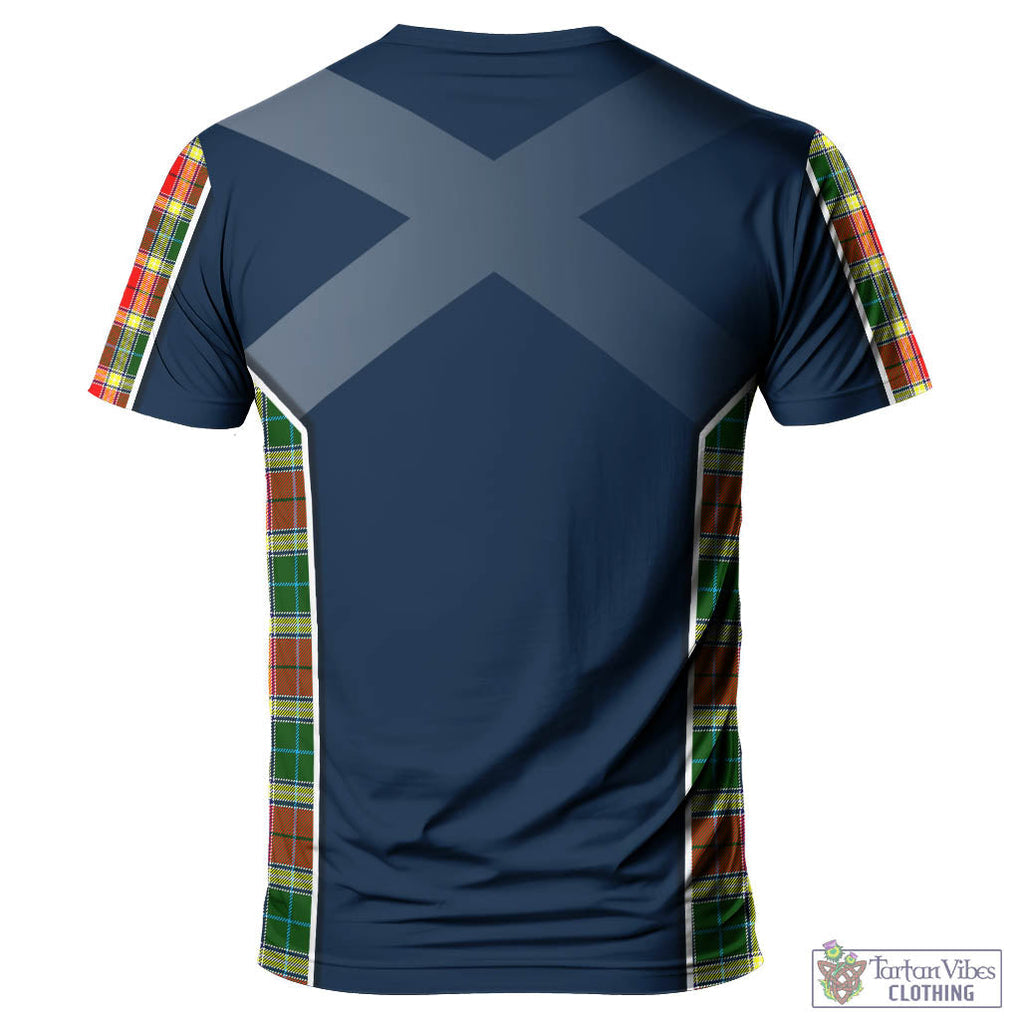 Tartan Vibes Clothing Gibsone (Gibson-Gibbs) Tartan T-Shirt with Family Crest and Scottish Thistle Vibes Sport Style