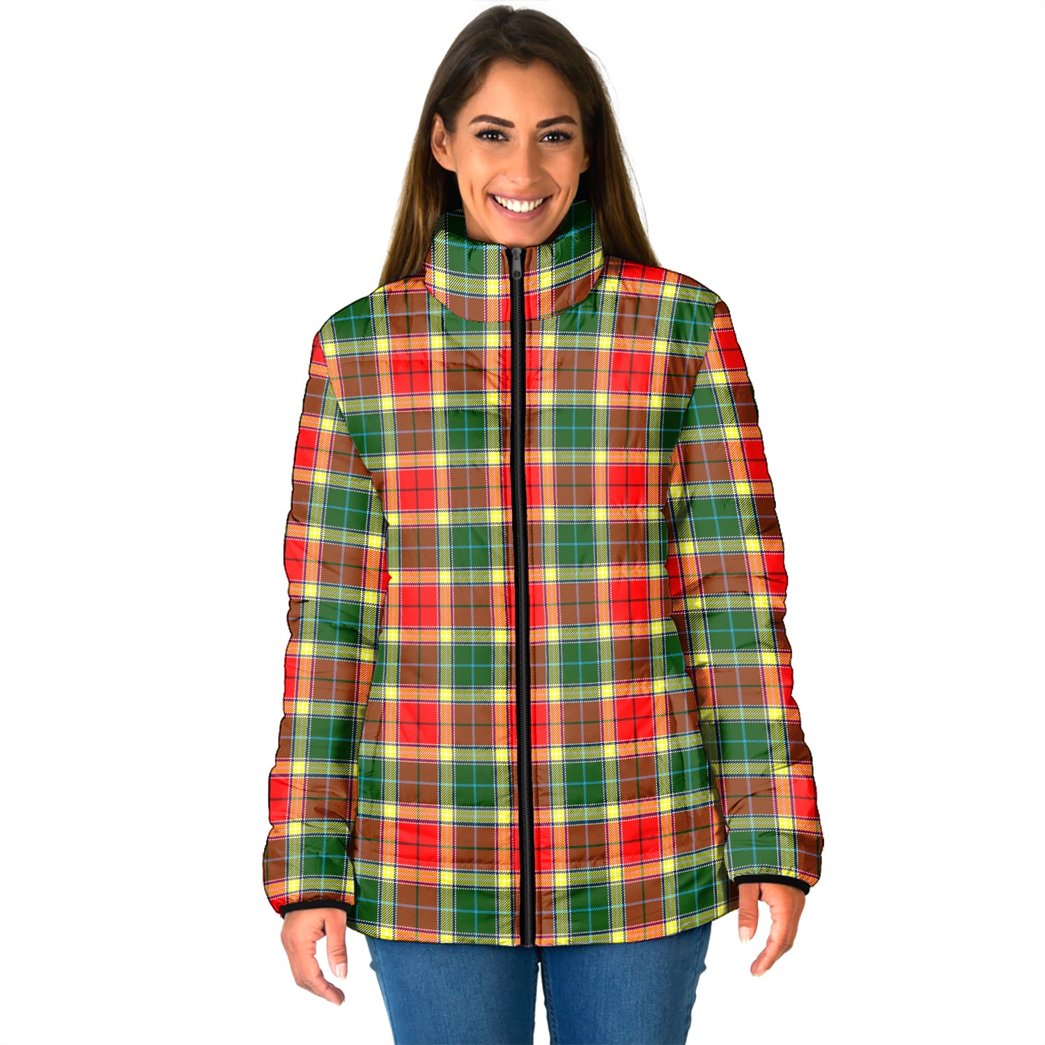 Gibsone (Gibson-Gibbs) Tartan Padded Jacket - Tartan Vibes Clothing
