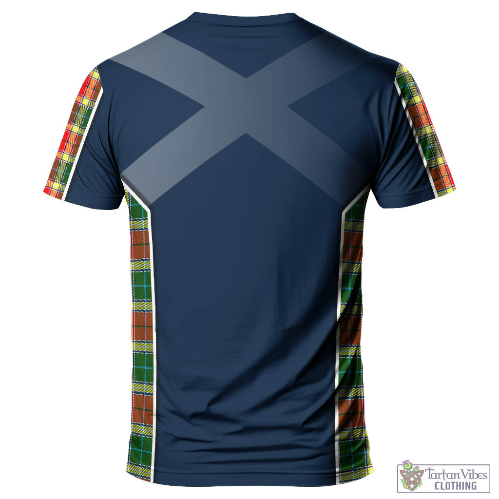 Tartan Vibes Clothing Gibsone (Gibson-Gibbs) Tartan T-Shirt with Family Crest and Lion Rampant Vibes Sport Style