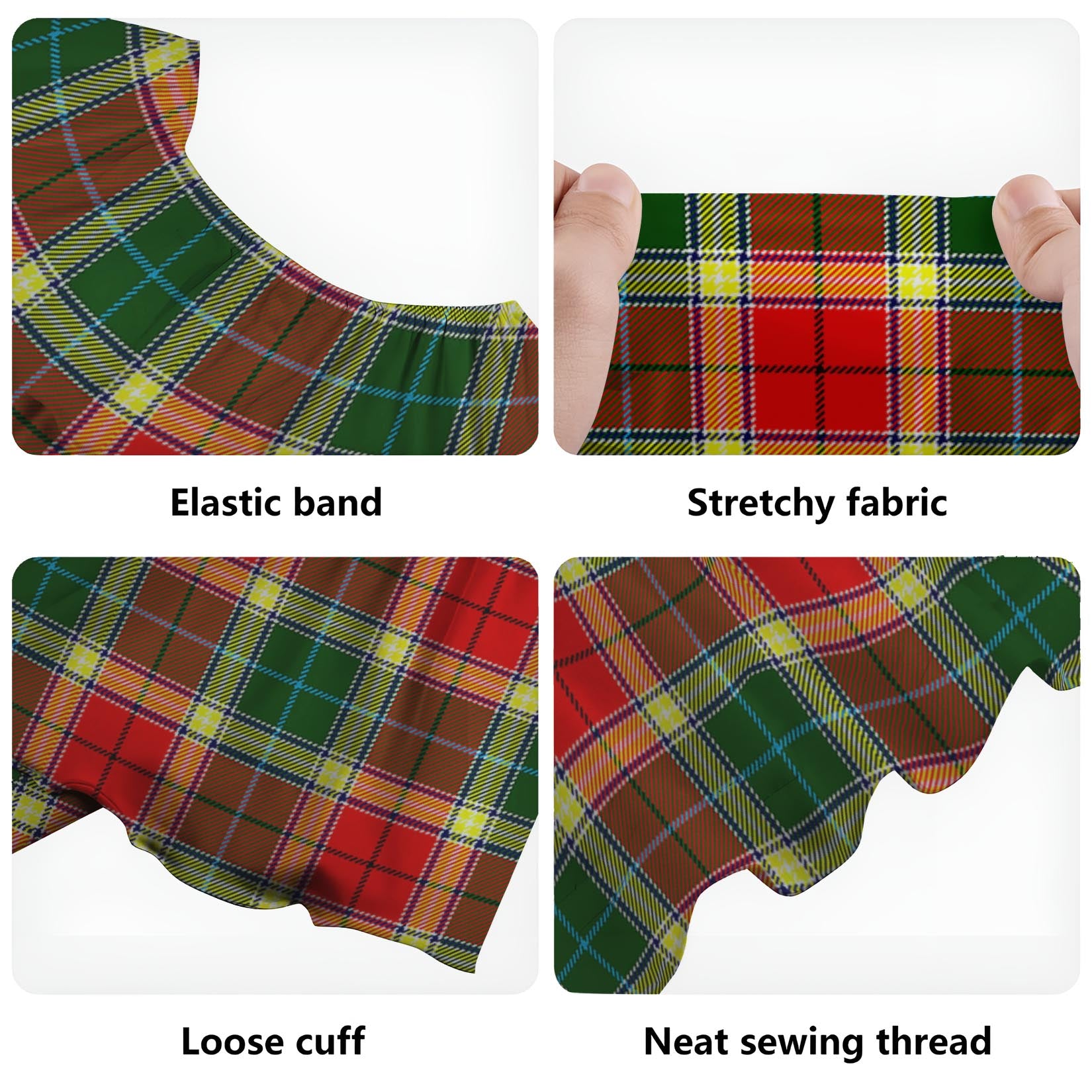 Gibsone (Gibson-Gibbs) Tartan Off Shoulder Long Dress - Tartan Vibes Clothing