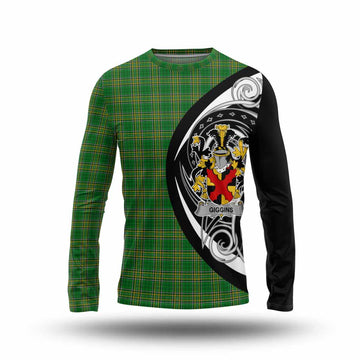Giggins Irish Clan Long Sleeve T-Shirt Celtic Circle Style Unisex - Tartan Vibes Clothing