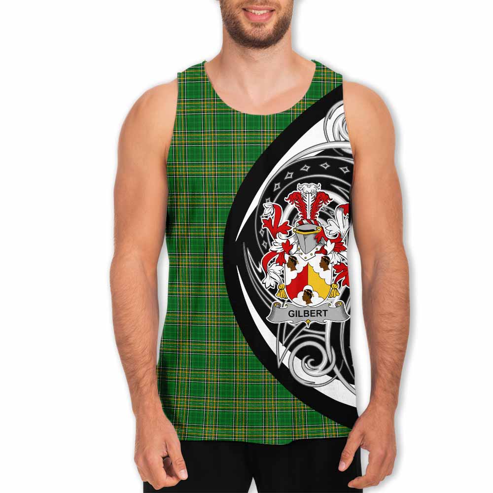 Gilbert Irish Clan Men's Tank Top Celtic Circle Style Men - Tartan Vibes Clothing