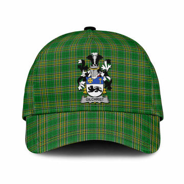 Gilchrist Irish Clan Tartan Classic Cap with Coat of Arms
