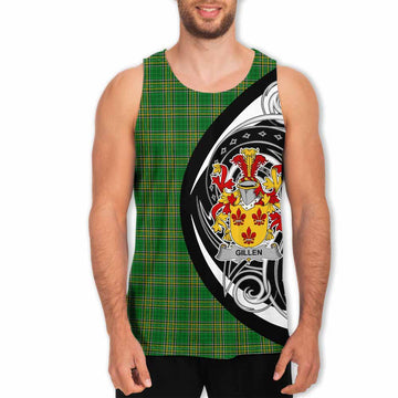 Gillen Irish Clan Men's Tank Top Celtic Circle Style