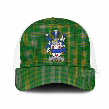 Gilligan Irish Coat of Arms Tartan Mesh Trucker Cap