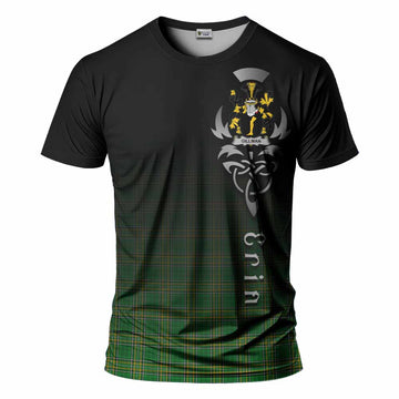Gillman Irish Clan T-Shirt with Coat of Arms Erin Go Bragh Celtic Inspired