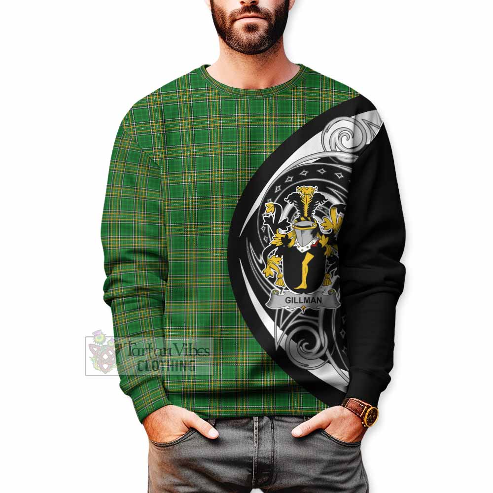 Tartan Vibes Clothing Gillman Irish Clan Sweatshirt Celtic Circle Style