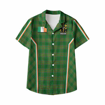 Gillman Irish Clan Coat of Arm Tartan Kid Hawaiian Shirt Flag Style