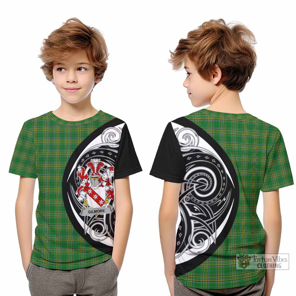 Gilmore Irish Clan Kid T-Shirt Celtic Circle Style - Tartan Vibes Clothing
