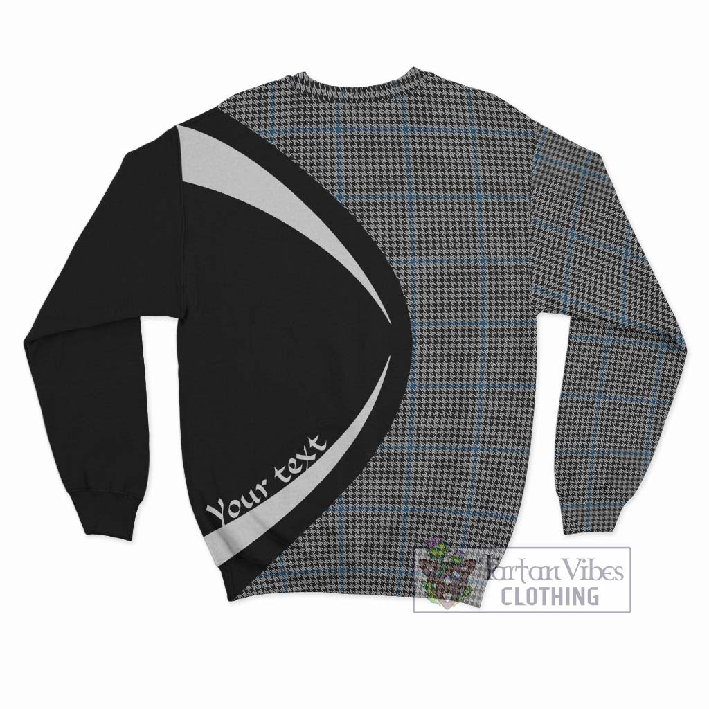 Gladstanes Tartan Sweatshirt with Family Crest Circle Style - Tartan Vibes Clothing