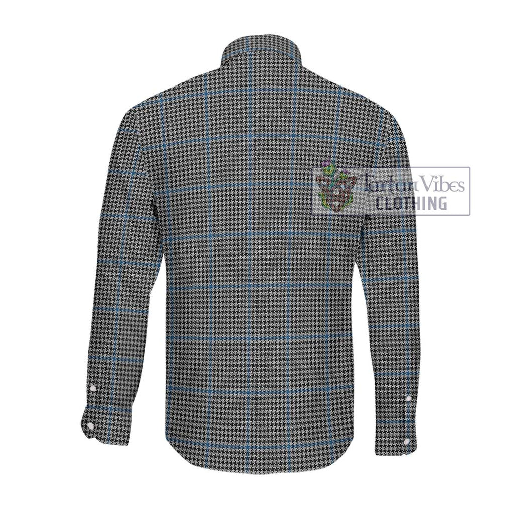 Gladstanes Tartan Long Sleeve Button Shirt with Family Crest DNA In Me Style - Tartanvibesclothing Shop