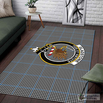 Gladstone Tartan Area Rug with Family Crest L 59*86 inch (150x220 cm) - Tartan Vibes Clothing