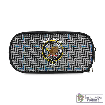 Gladstone Tartan Pen and Pencil Case with Family Crest One Size 4.13*8.74 inch - Tartan Vibes Clothing