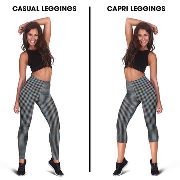 Gladstone Tartan Womens Leggings Capri Leggings - Tartan Vibes Clothing