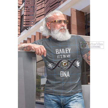 Gladstone Tartan Cotton T-shirt with Family Crest DNA In Me Style Men's Shirt - Tartan Vibes Clothing