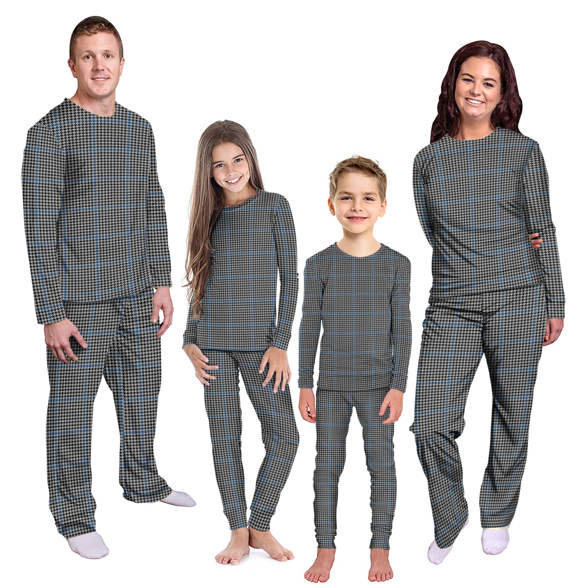 Gladstone Tartan Pajamas Family Set Kid - Tartan Vibes Clothing