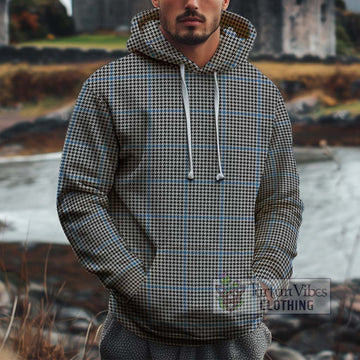 Gladstone Tartan Cotton Hoodie Zip Hoodie - Tartan Vibes Clothing