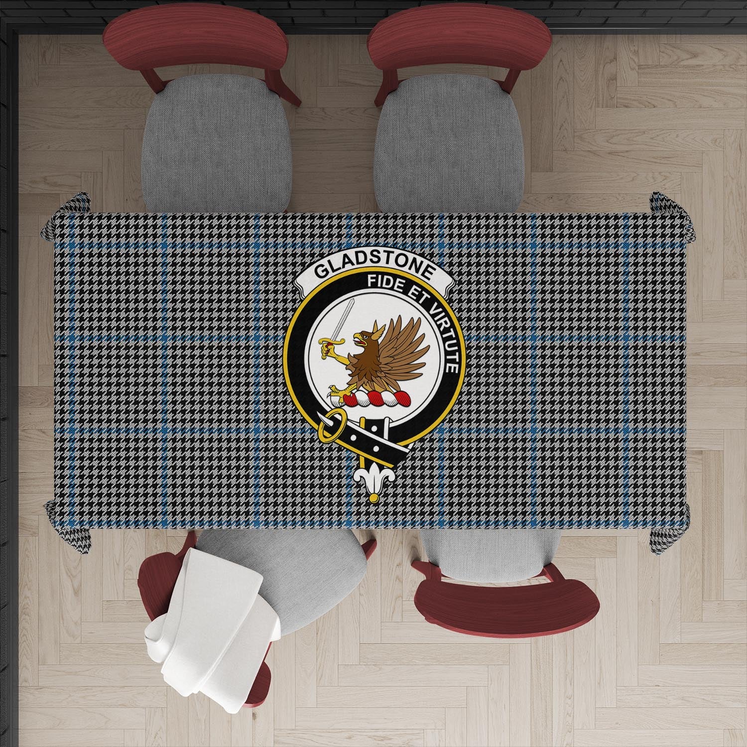 gladstone-tatan-tablecloth-with-family-crest