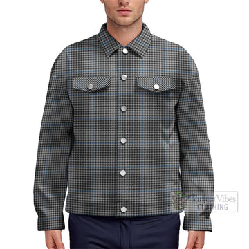 Gladstone Tartan Unisex Lapel Cotton Jacket Unisex - Tartan Vibes Clothing