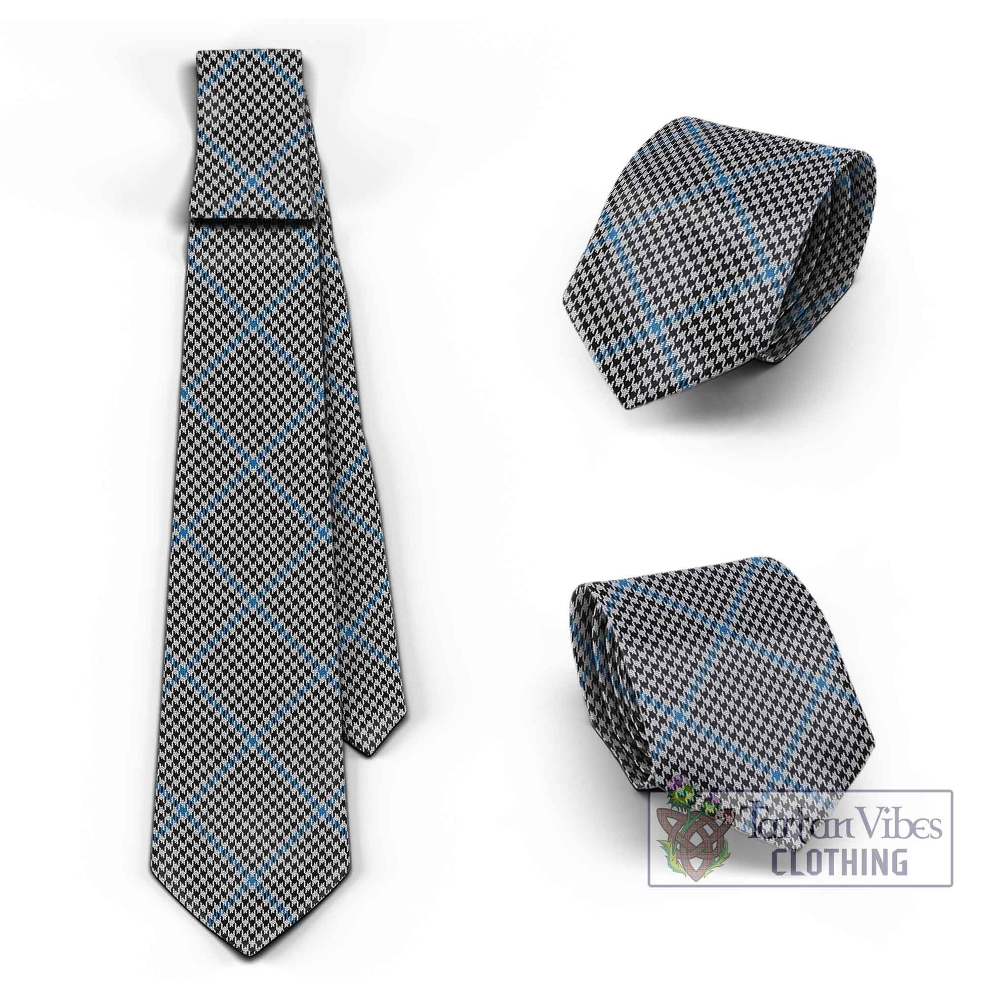 Gladstone Tartan Classic Necktie Cross Style Necktie One Size - Tartan Vibes Clothing