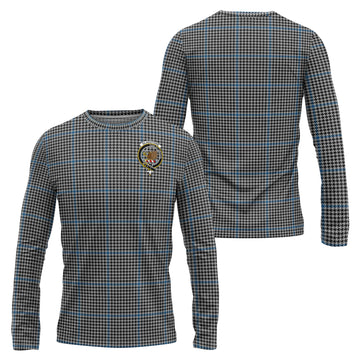 Gladstone Tartan Long Sleeve T-Shirt with Family Crest Unisex - Tartan Vibes Clothing