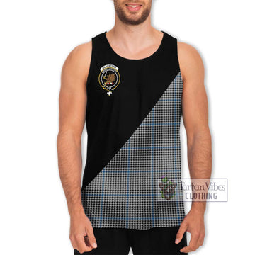 Gladstone Tartan Men's Tank Top with Family Crest and Military Logo Style Men - Tartan Vibes Clothing