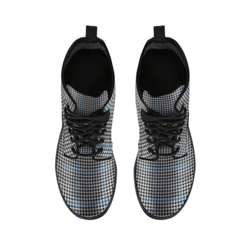 Gladstone Tartan Leather Boots - Tartan Vibes Clothing