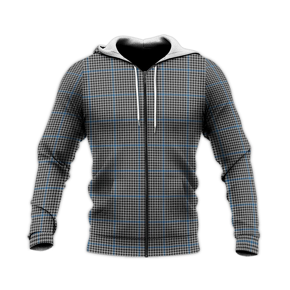 Gladstone Tartan Knitted Hoodie - Tartan Vibes Clothing