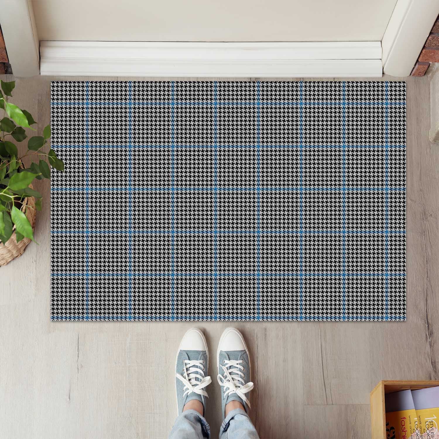 Gladstone Tartan Rubber Doormat - Tartan Vibes Clothing