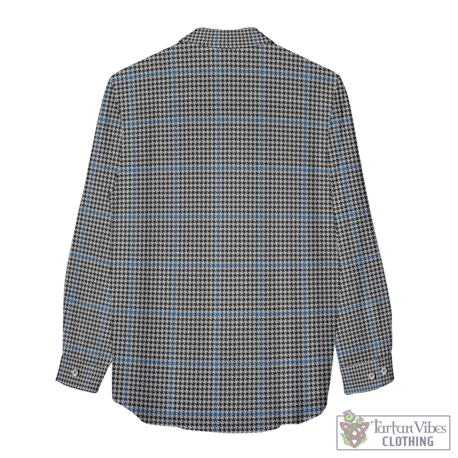 Gladstone Tartan Women's Casual Shirt with Family Crest - Tartan Vibes Clothing