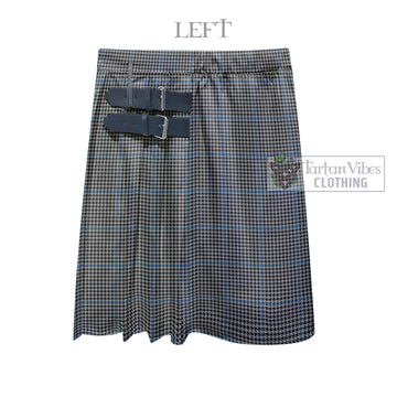 Gladstone Tartan Men's Pleated Skirt - Fashion Casual Retro Scottish Kilt Style