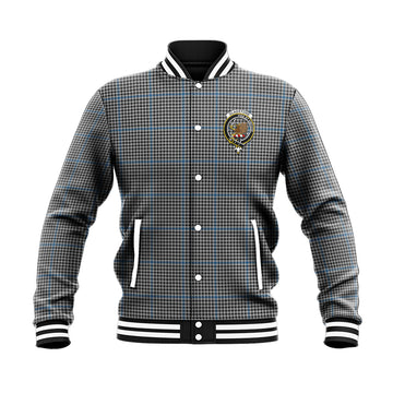 Gladstone Tartan Baseball Jacket with Family Crest - Tartan Vibes Clothing