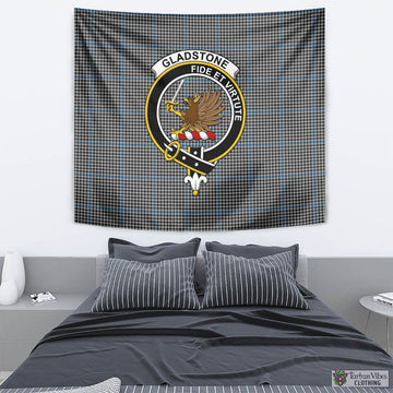 Gladstone Tartan Tapestry Wall Hanging and Home Decor for Room with Family Crest - Tartan Vibes Clothing
