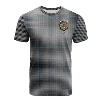 Gladstone Tartan T-Shirt with Family Crest