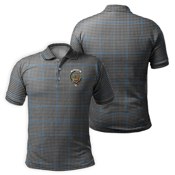 Gladstone Tartan Men's Polo Shirt with Family Crest - Tartan Vibes Clothing