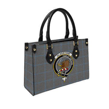 gladstone-tartan-leather-bag-with-family-crest