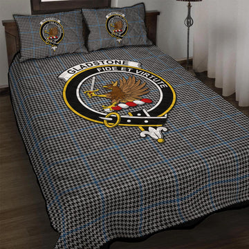 Gladstone Tartan Quilt Bed Set with Family Crest - Tartan Vibes Clothing