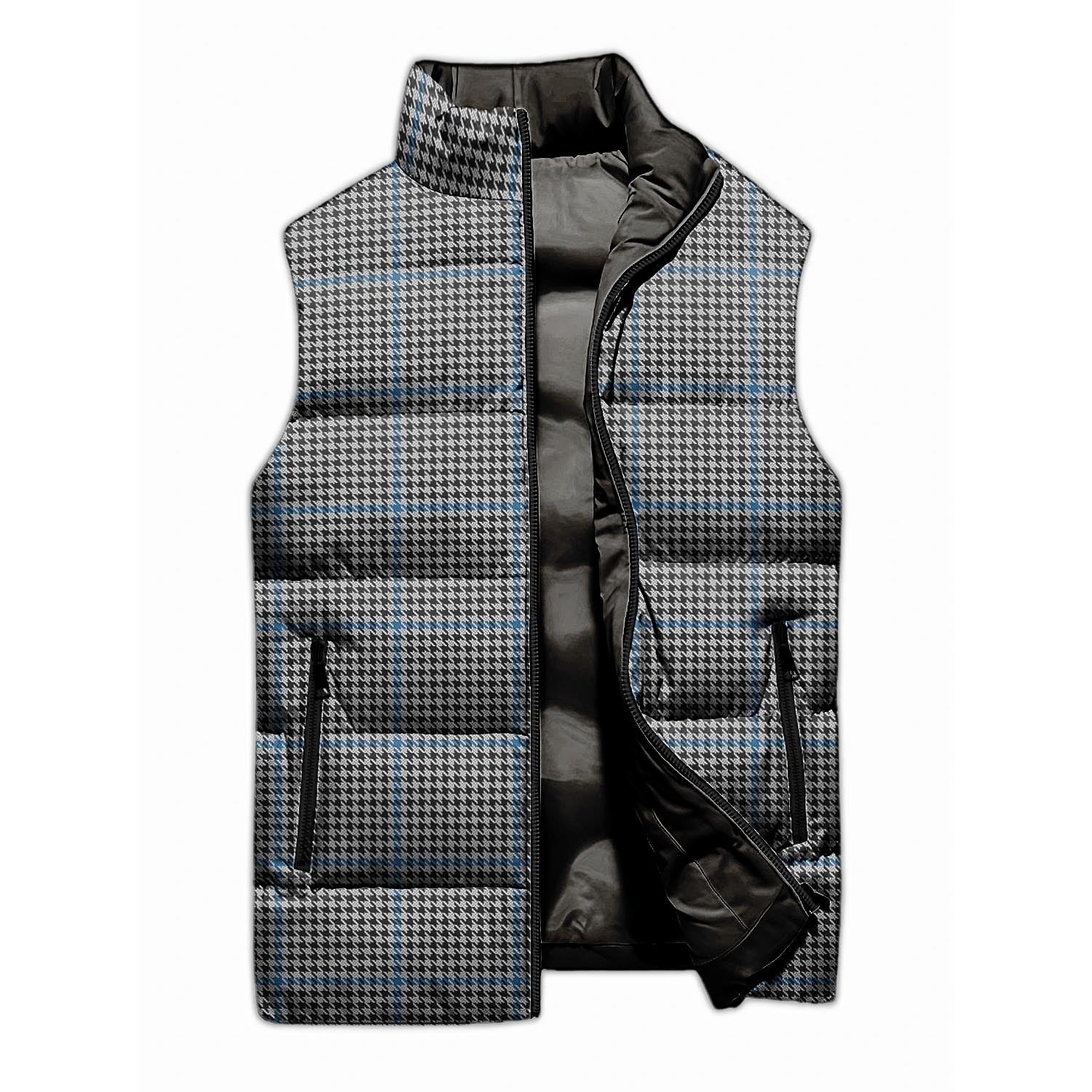 Gladstone Tartan Sleeveless Puffer Jacket Unisex M - Tartan Vibes Clothing