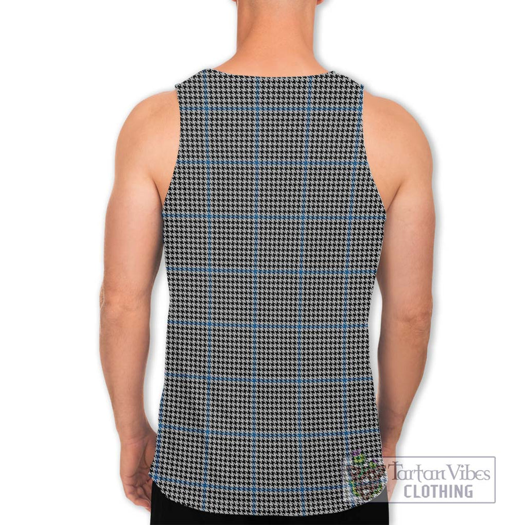 Gladstone Tartan Men's Tank Top with Family Crest DNA In Me Style - Tartan Vibes Clothing