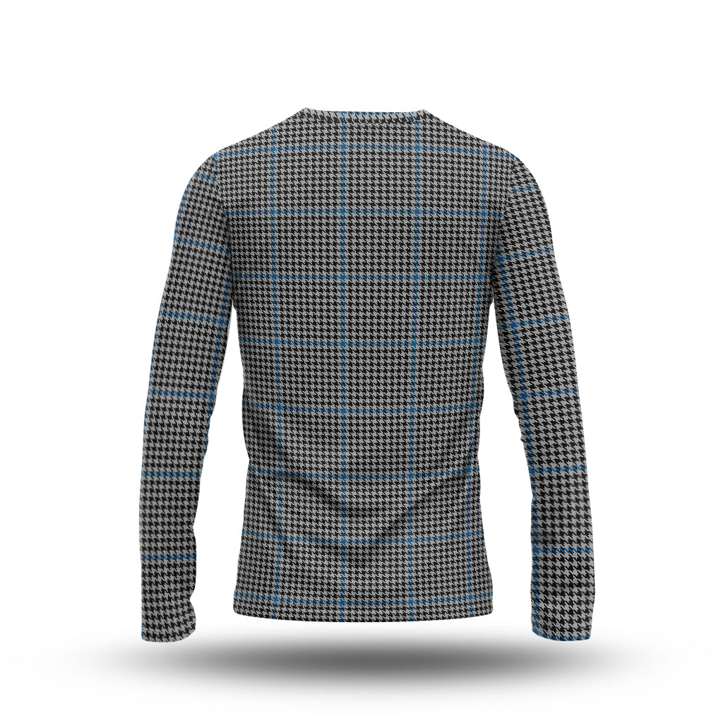 Gladstone Tartan Long Sleeve T-Shirt with Family Crest - Tartan Vibes Clothing