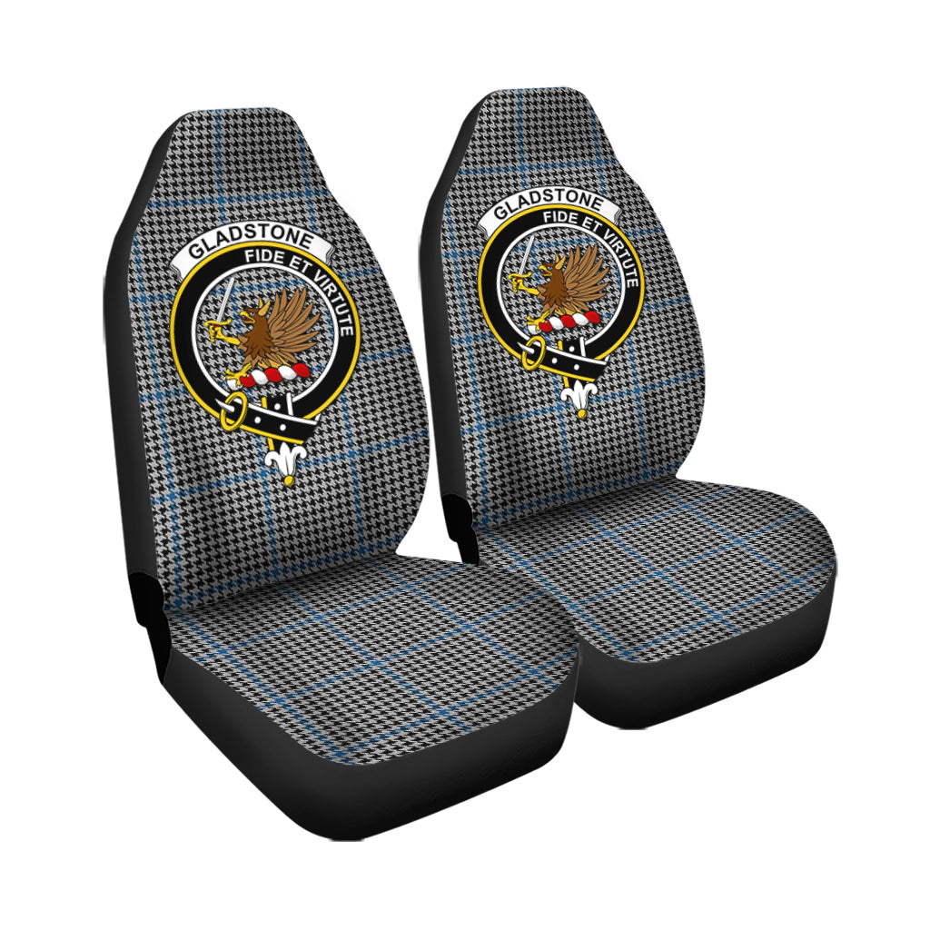 Gladstone Tartan Car Seat Cover with Family Crest - Tartan Vibes Clothing