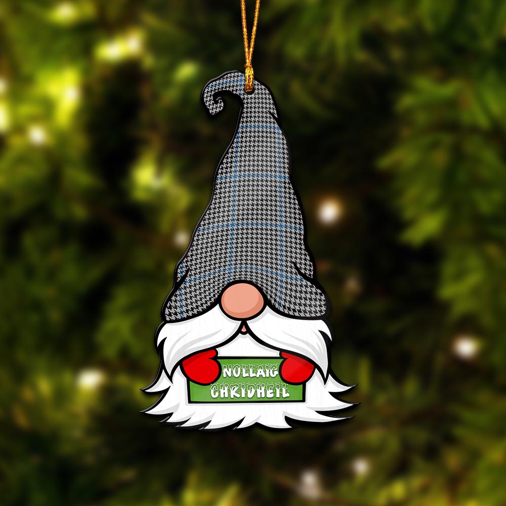 Gladstone Gnome Christmas Ornament with His Tartan Christmas Hat - Tartan Vibes Clothing