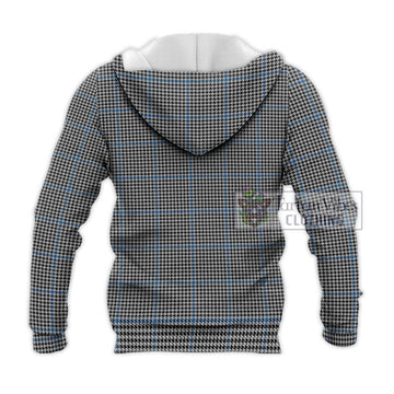 Gladstone Tartan Knitted Hoodie with Family Crest DNA In Me Style - Tartan Vibes Clothing