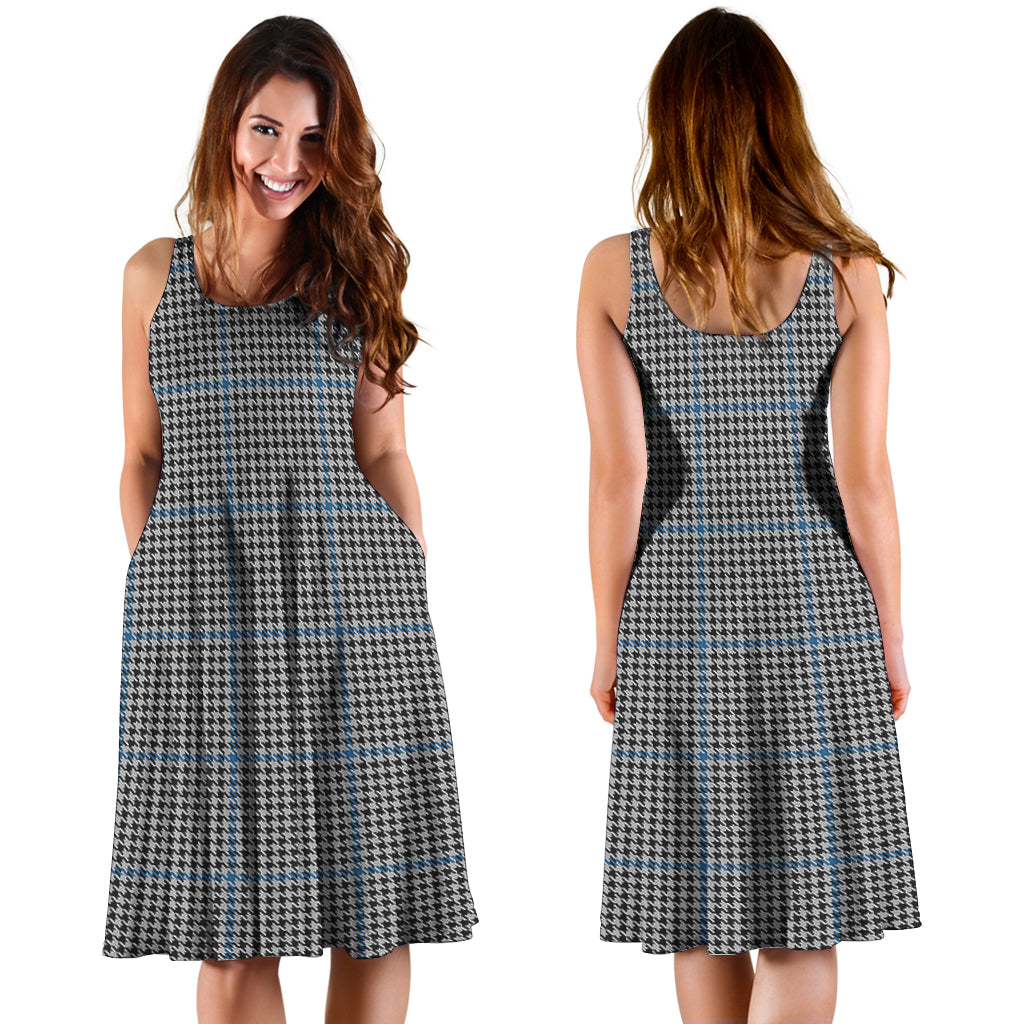 Gladstone Tartan Sleeveless Midi Womens Dress - Tartan Vibes Clothing